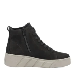 New Rieker Damskie Tenisowki , Wysokie, Miejskie, Czarne