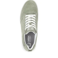 Discount Rieker Damskie Tenisowki Niskie W Kolorze Khaki
