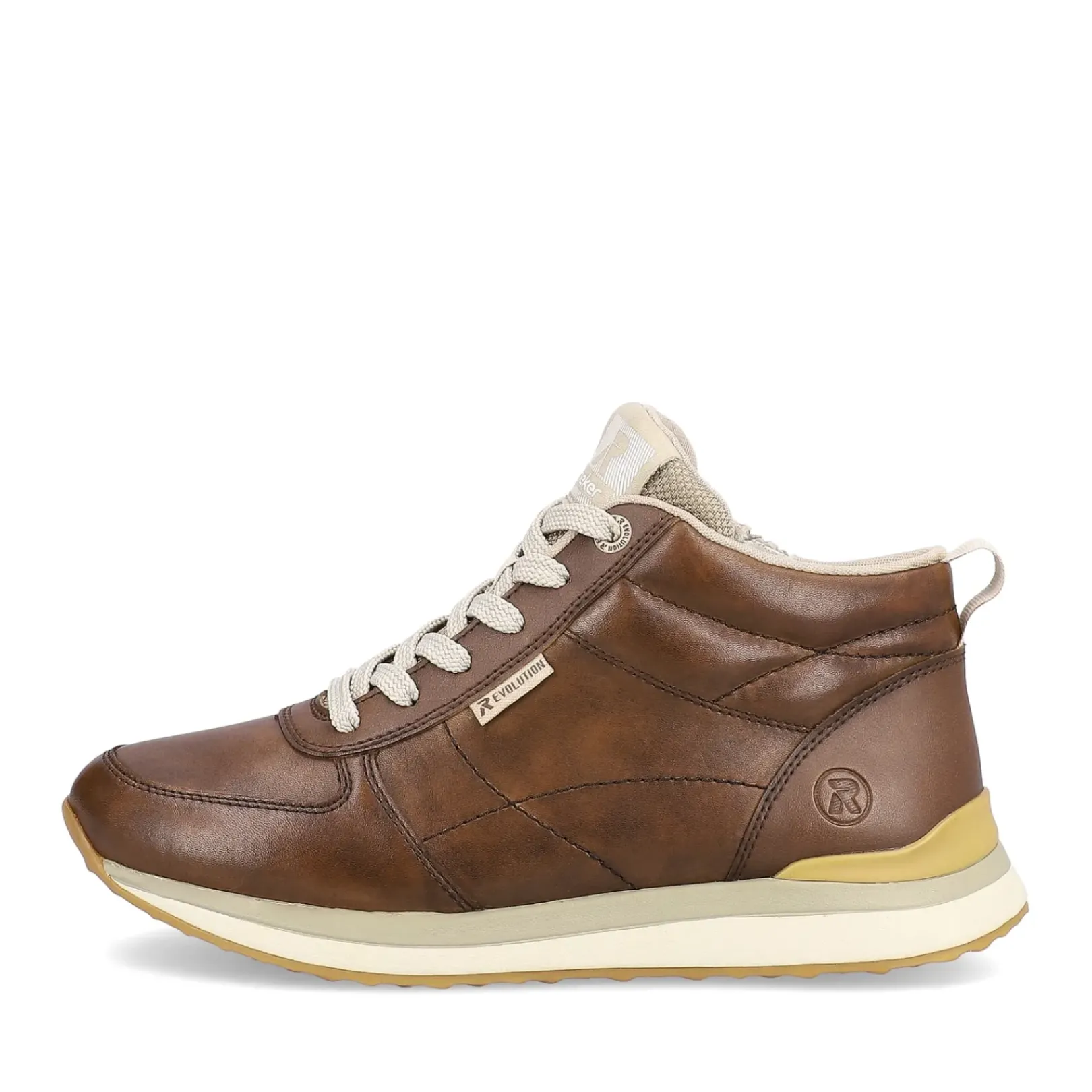 Clearance Rieker Damskie Tenisowki , Wysokie, Drewniane, Brazowe