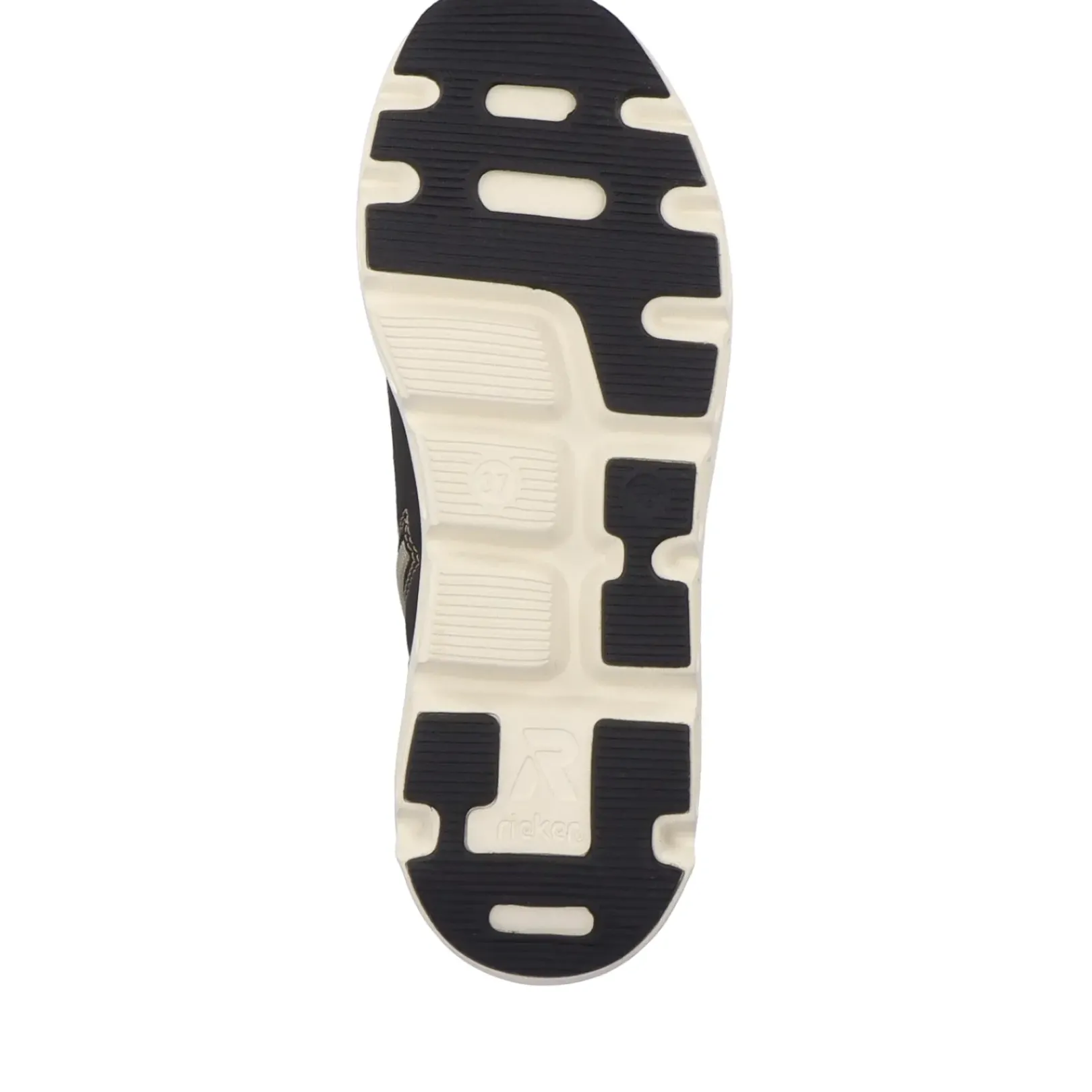 Best Rieker Damskie Tenisowki Wysokie Hazel-Wood Black