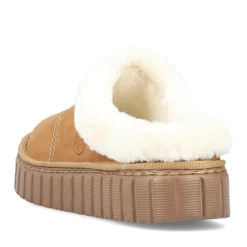 Clearance Rieker Drewniaki Damskie W Kolorze Karmelowo-Brazowym