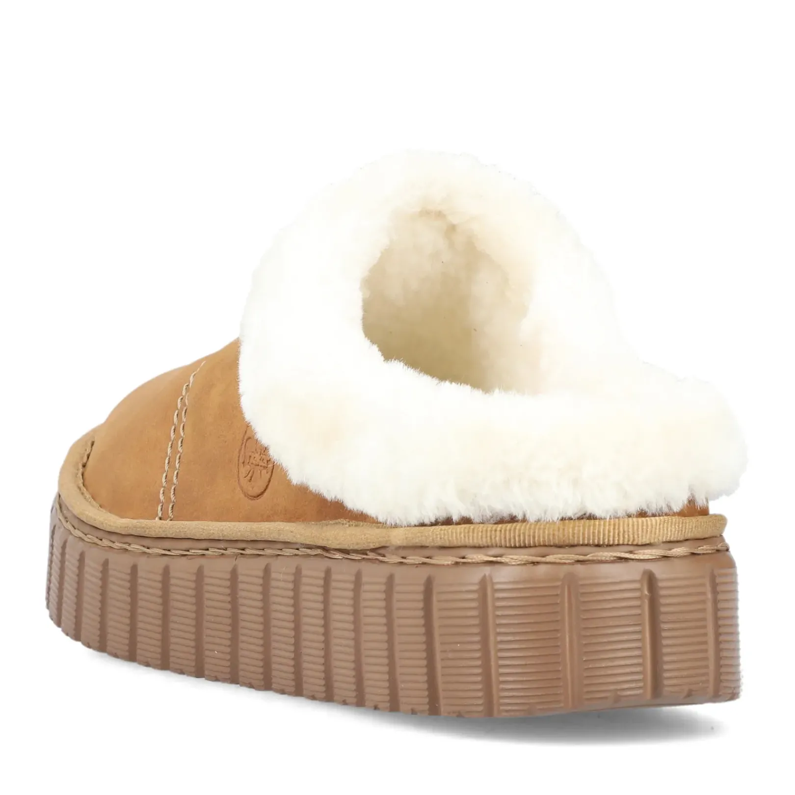 Clearance Rieker Drewniaki Damskie W Kolorze Karmelowo-Brazowym
