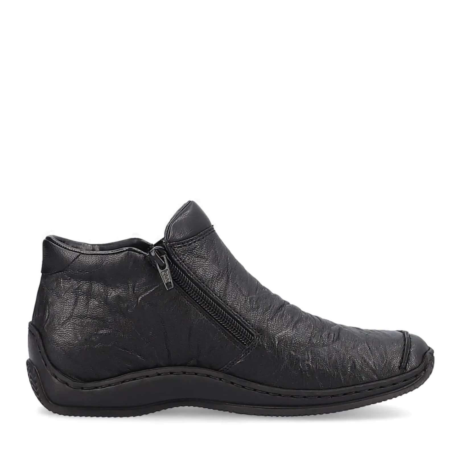 New Rieker Kapcie Damskie , Asfaltowe, Czarne