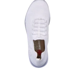 Clearance Rieker Kapcie Damskie Edelweis