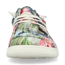 New Rieker Kapcie Damskie , Multi-Denim, Niebieskie