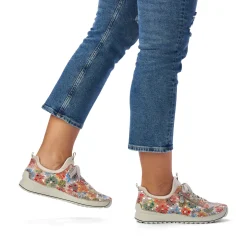 Hot Rieker Kapcie Damskie Multi-Bez