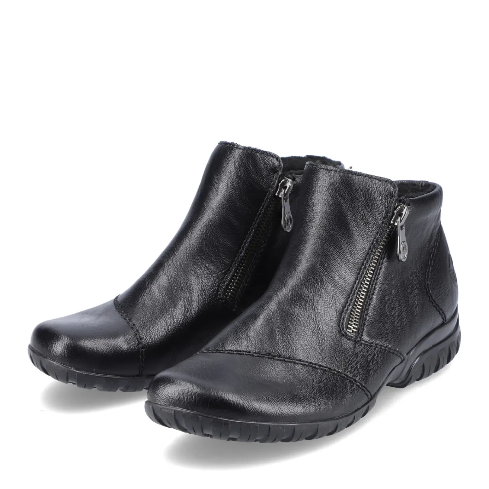 Outlet Rieker Kapcie Damskie , Nocne, Czarne