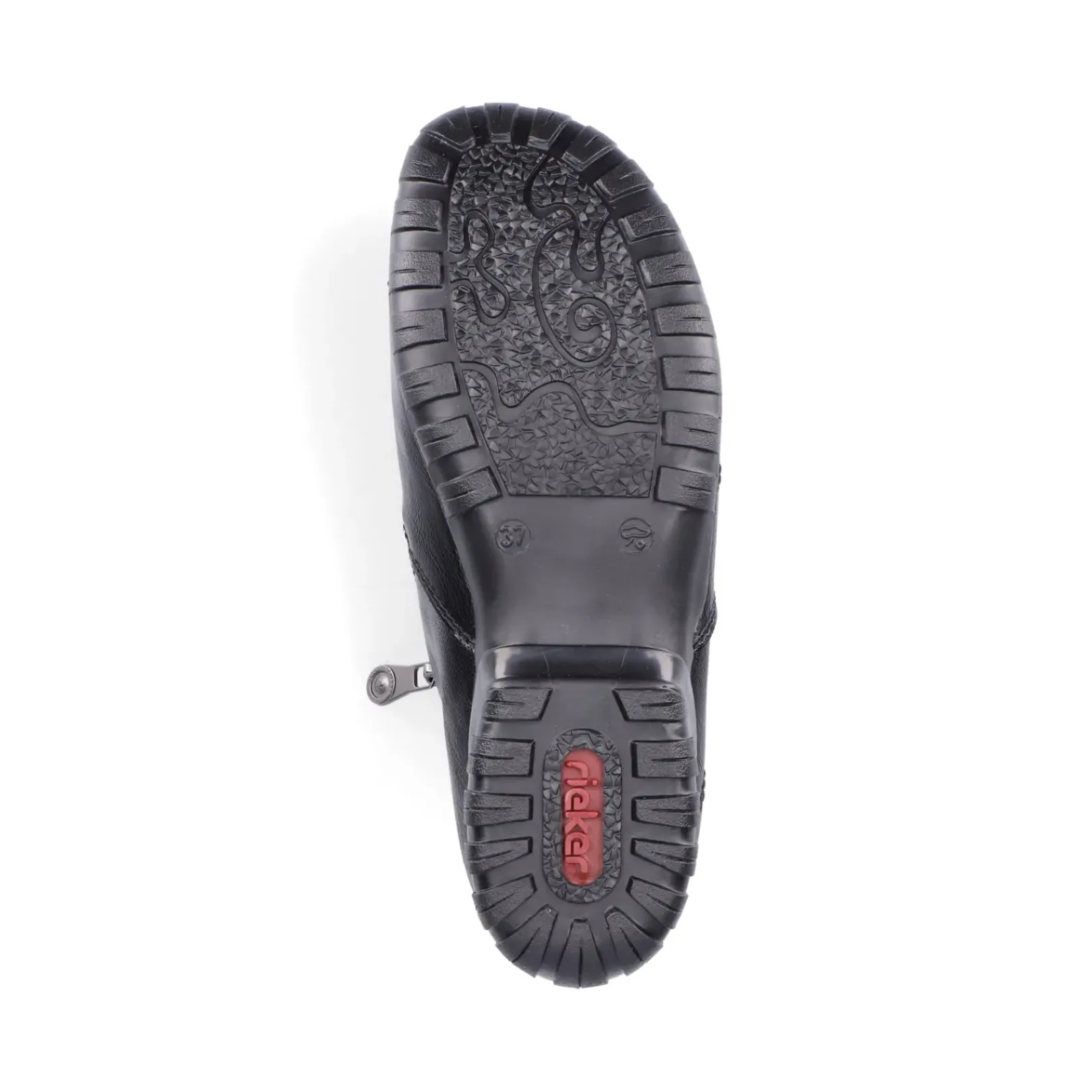Outlet Rieker Kapcie Damskie , Nocne, Czarne