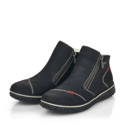 Discount Rieker Kapcie Damskie , Nocne, Czarne