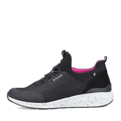 Hot Rieker Kapcie Damskie Urban-Black Flamingo-Pink