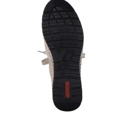 Fashion Rieker Kapcie Damskie W Kolorze Pudrowego Rozu