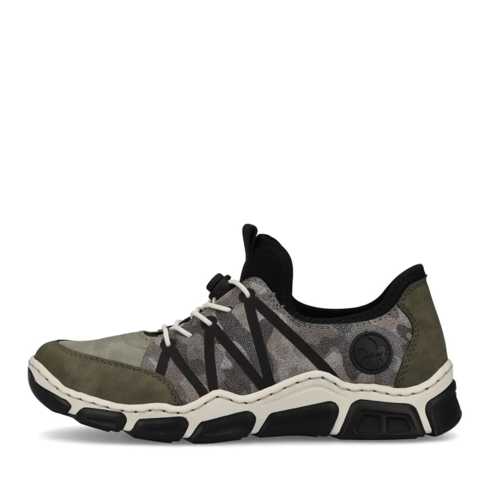New Rieker Kapcie Damskie W Kolorze Khaki W Kolorze Zielonym