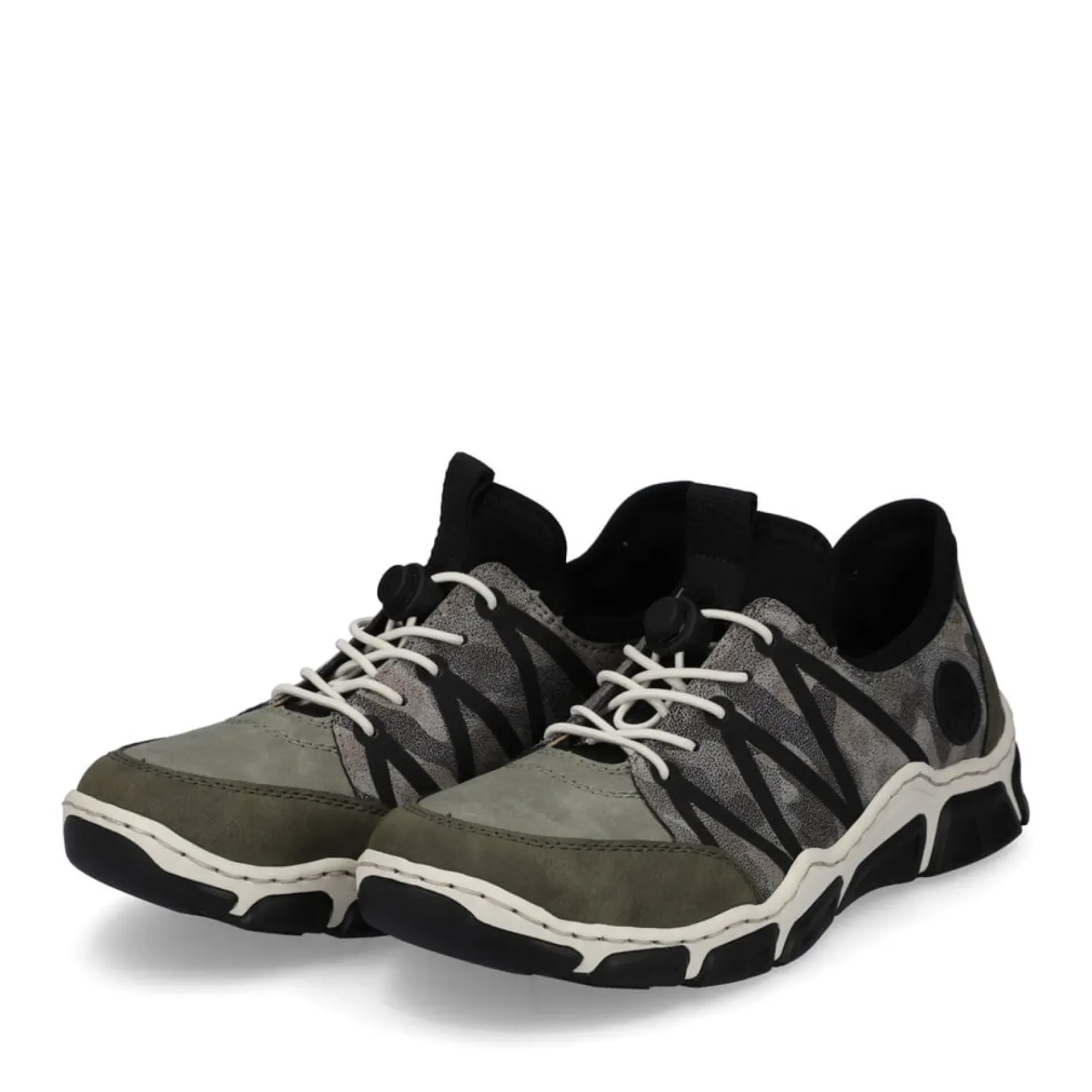 New Rieker Kapcie Damskie W Kolorze Khaki W Kolorze Zielonym