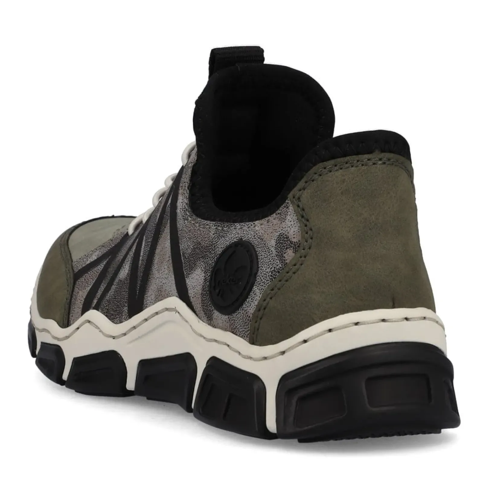 New Rieker Kapcie Damskie W Kolorze Khaki W Kolorze Zielonym