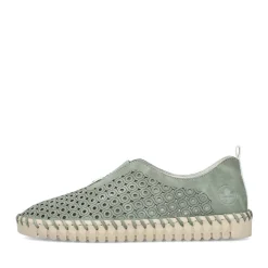 Discount Rieker Kapcie Damskie W Kolorze Khaki W Kolorze Zielonym