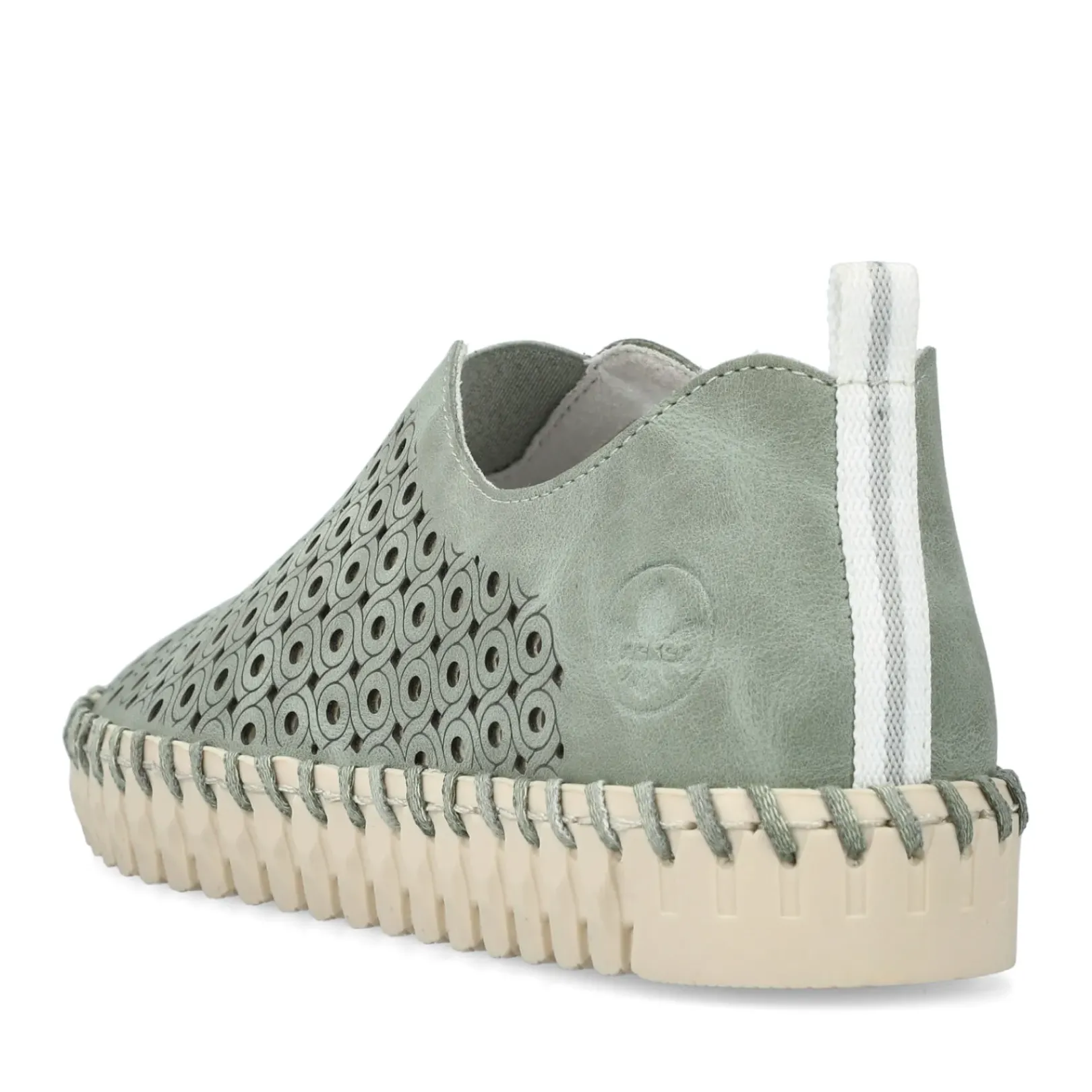 Discount Rieker Kapcie Damskie W Kolorze Khaki W Kolorze Zielonym