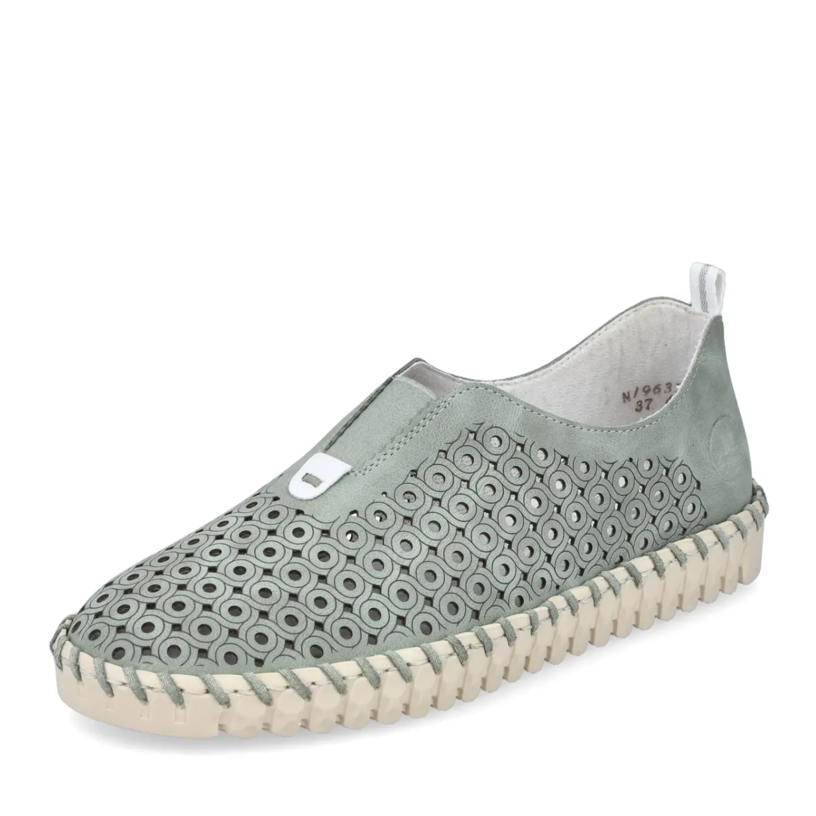 Discount Rieker Kapcie Damskie W Kolorze Khaki W Kolorze Zielonym