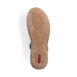 Outlet Rieker Kapcie Damskie W Kolorze Granatowym