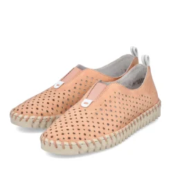 Clearance Rieker Kapcie Damskie W Kolorze Jasnopomaranczowym
