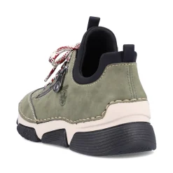 Online Rieker Kapcie Damskie W Kolorze Khaki W Kolorze Zielonym