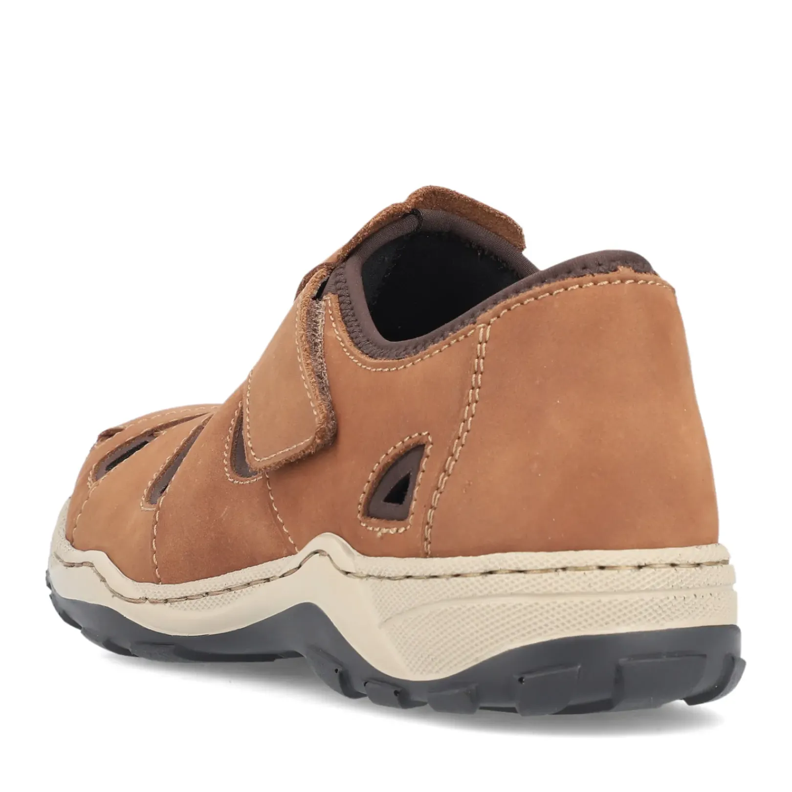Clearance Rieker Kapcie Meskie , Drewnobrazowe
