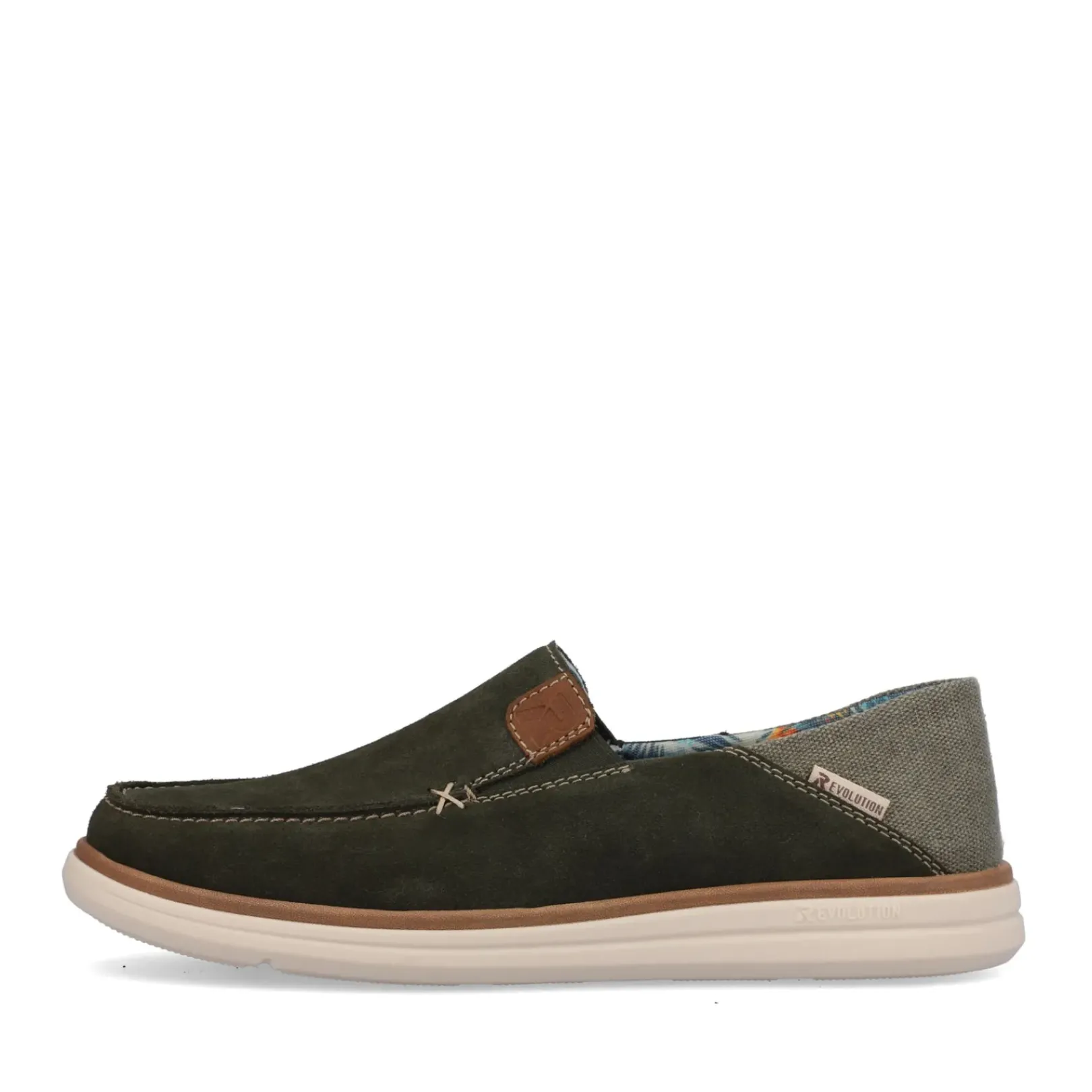 Hot Rieker Kapcie Meskie W Kolorze Lesnej Zieleni