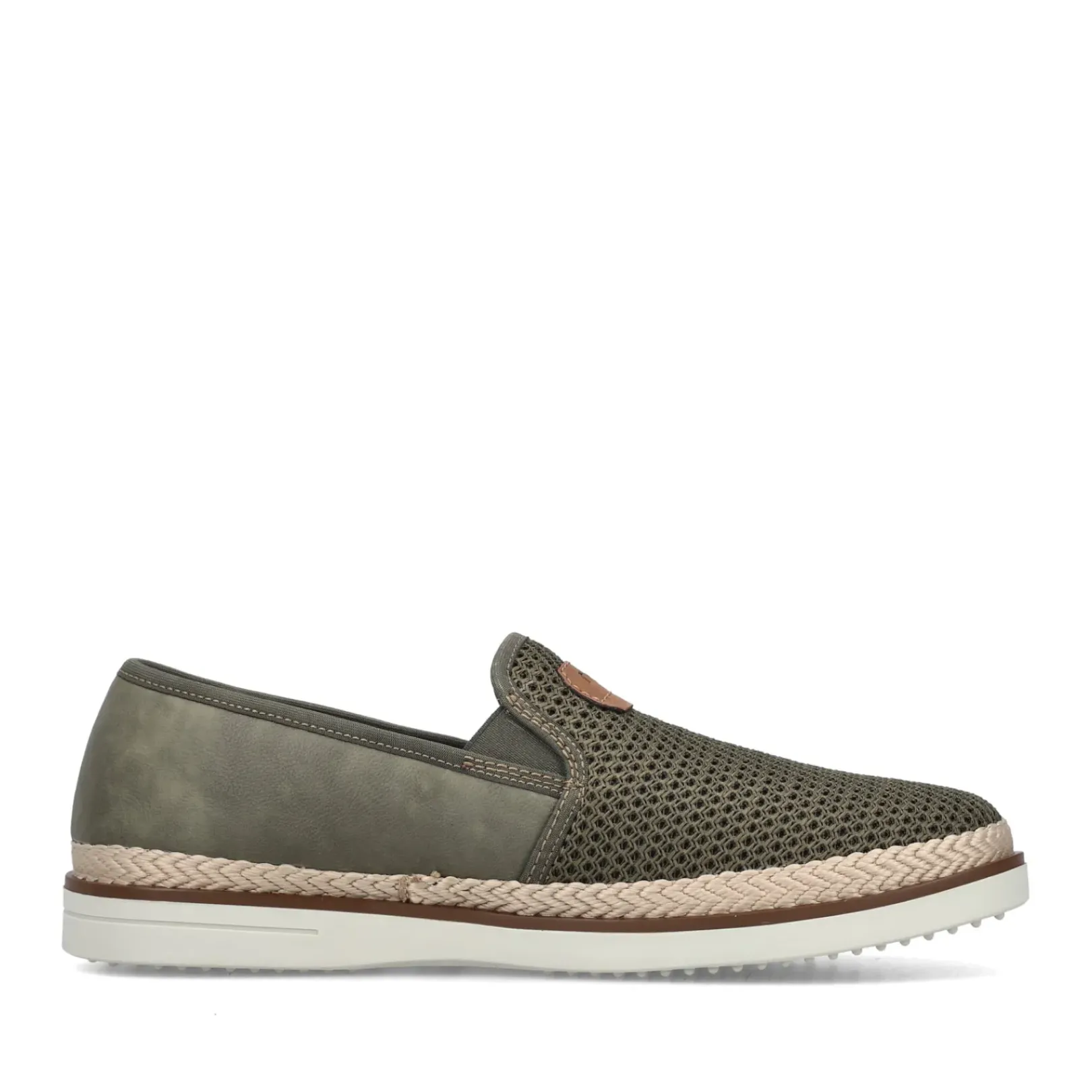 New Rieker Kapcie Meskie W Kolorze Khaki