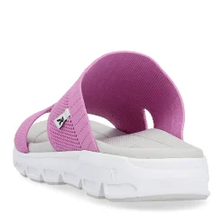 New Rieker Klapki Damskie Flamingo Rozowe