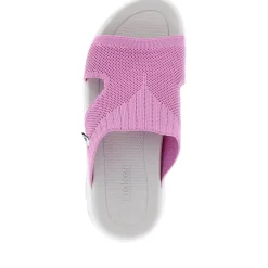 New Rieker Klapki Damskie Flamingo Rozowe