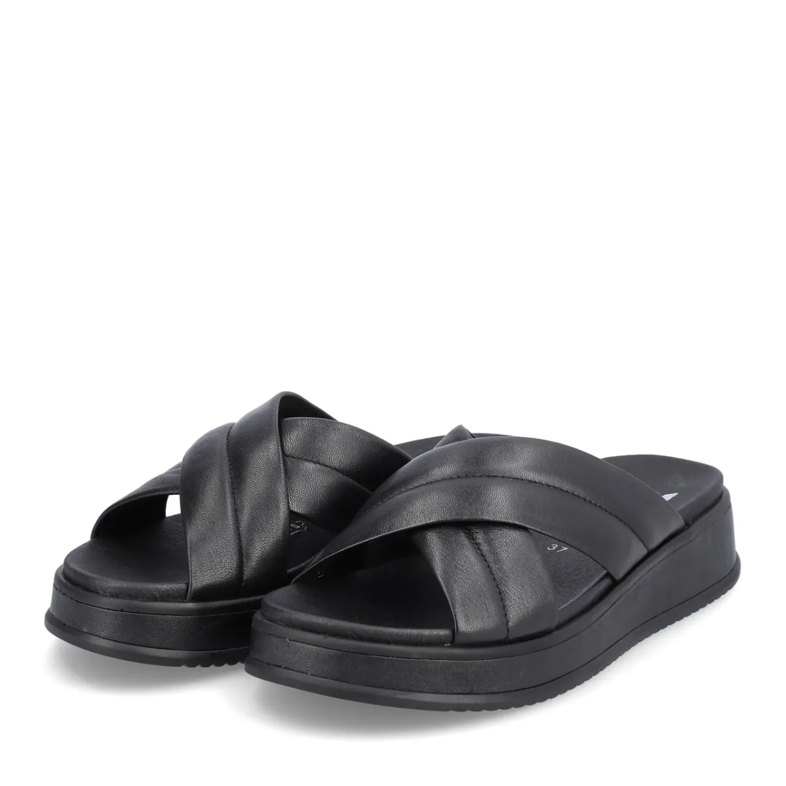 Sale Rieker Klapki Damskie Midnight Black