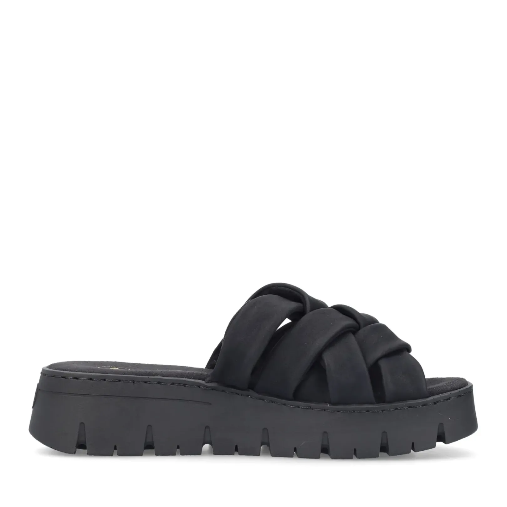 Outlet Rieker Klapki Damskie , Nocne, Czarne