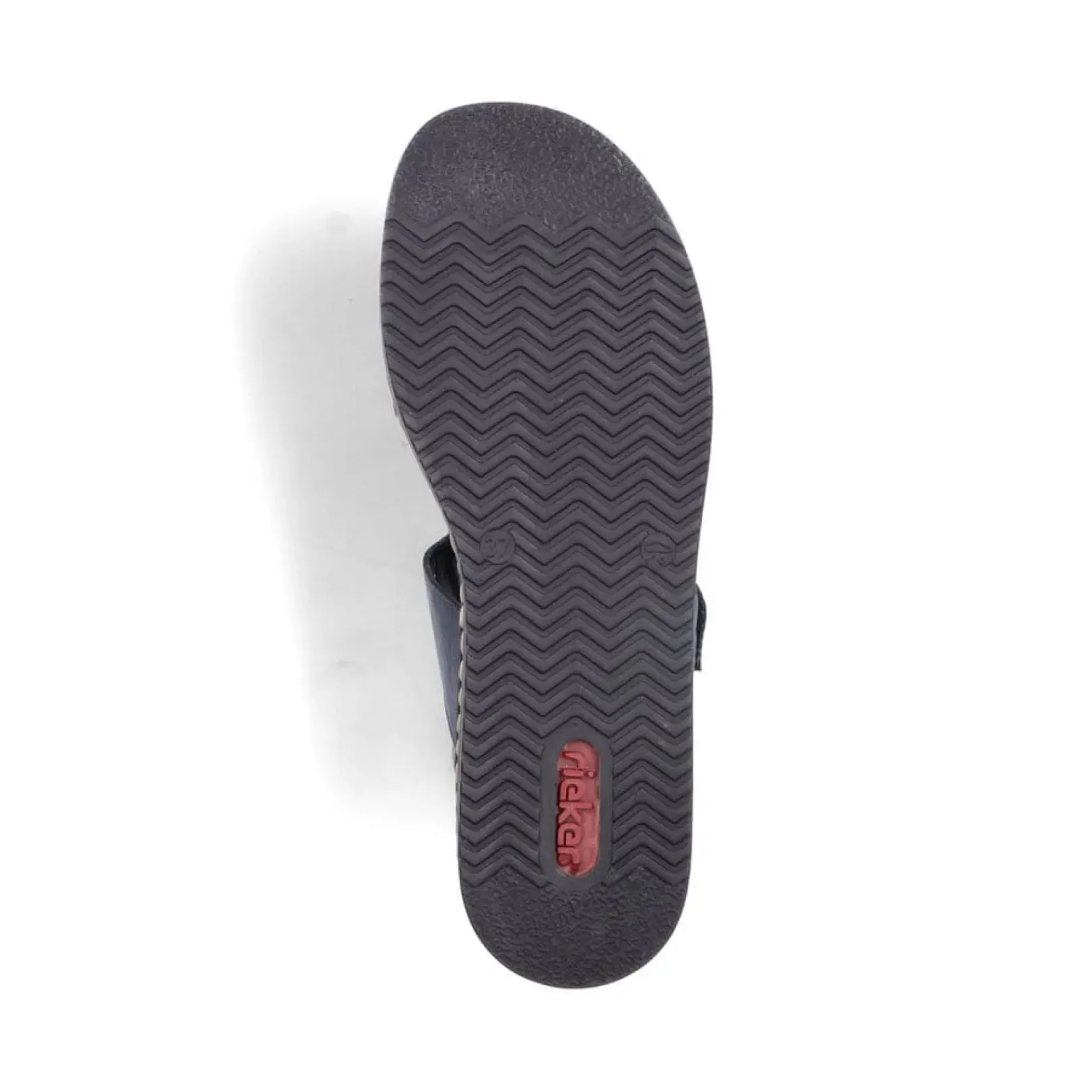 Outlet Rieker Klapki Damskie W Kolorze Pacific Blue