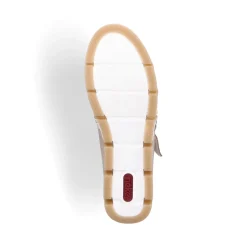 Clearance Rieker Klapki Damskie W Kolorze Brazowo-Bezowym
