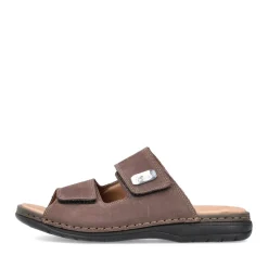 Clearance Rieker Klapki Meskie , Kawowo-Brazowe