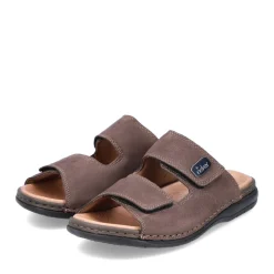 Clearance Rieker Klapki Meskie , Kawowo-Brazowe