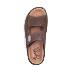 Clearance Rieker Klapki Meskie , Kawowo-Brazowe
