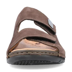 Clearance Rieker Klapki Meskie , Kawowo-Brazowe