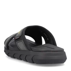 Hot Rieker Klapki Meskie Steel Black