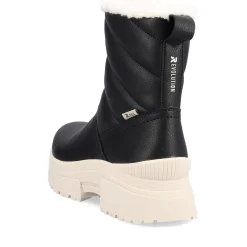 Clearance Rieker Krotkie Botki Damskie Night Black
