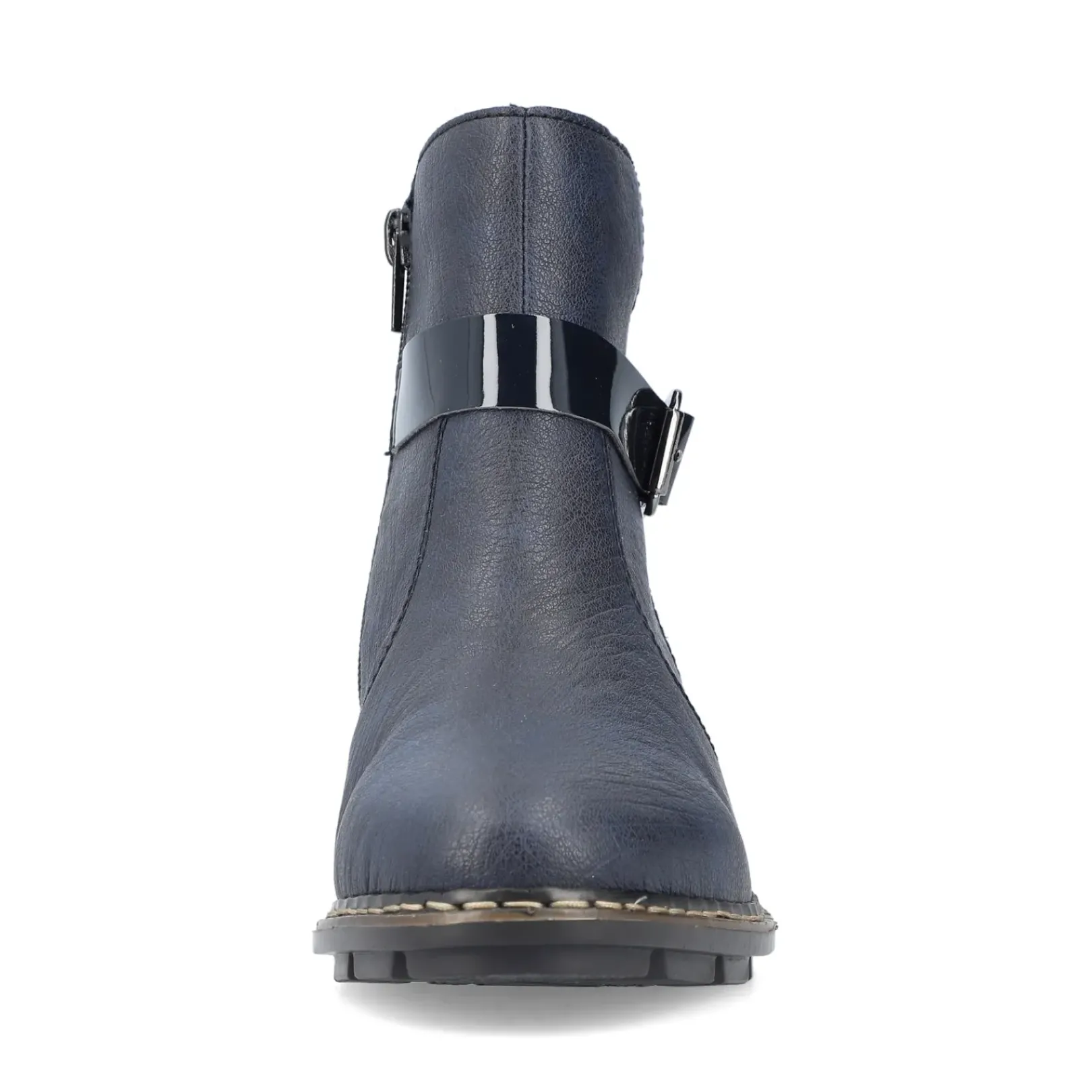 New Rieker Krotkie Botki Damskie W Kolorze Lazurowym