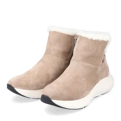 Best Rieker Krotkie Botki Damskie W Kolorze Piaskowego Bezu