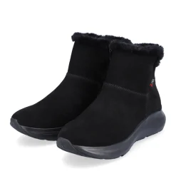 Hot Rieker Krotkie Botki Damskie Midnight Black