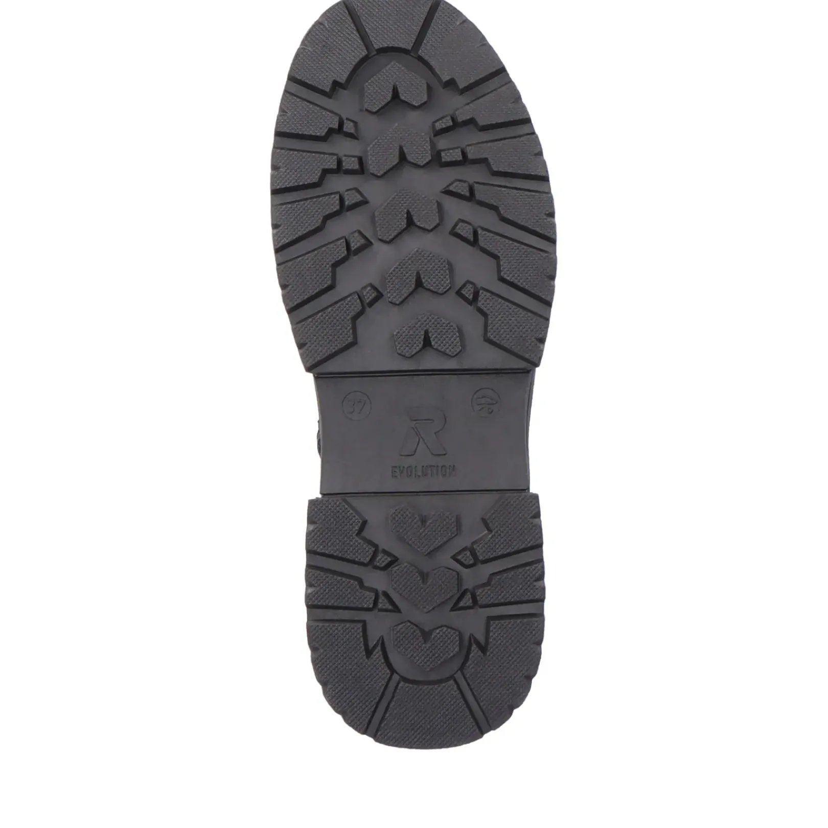 Clearance Rieker Krotkie Botki Damskie Midnight Black