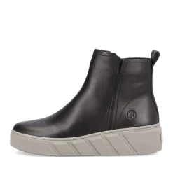 Sale Rieker Krotkie Botki Damskie Deep Black