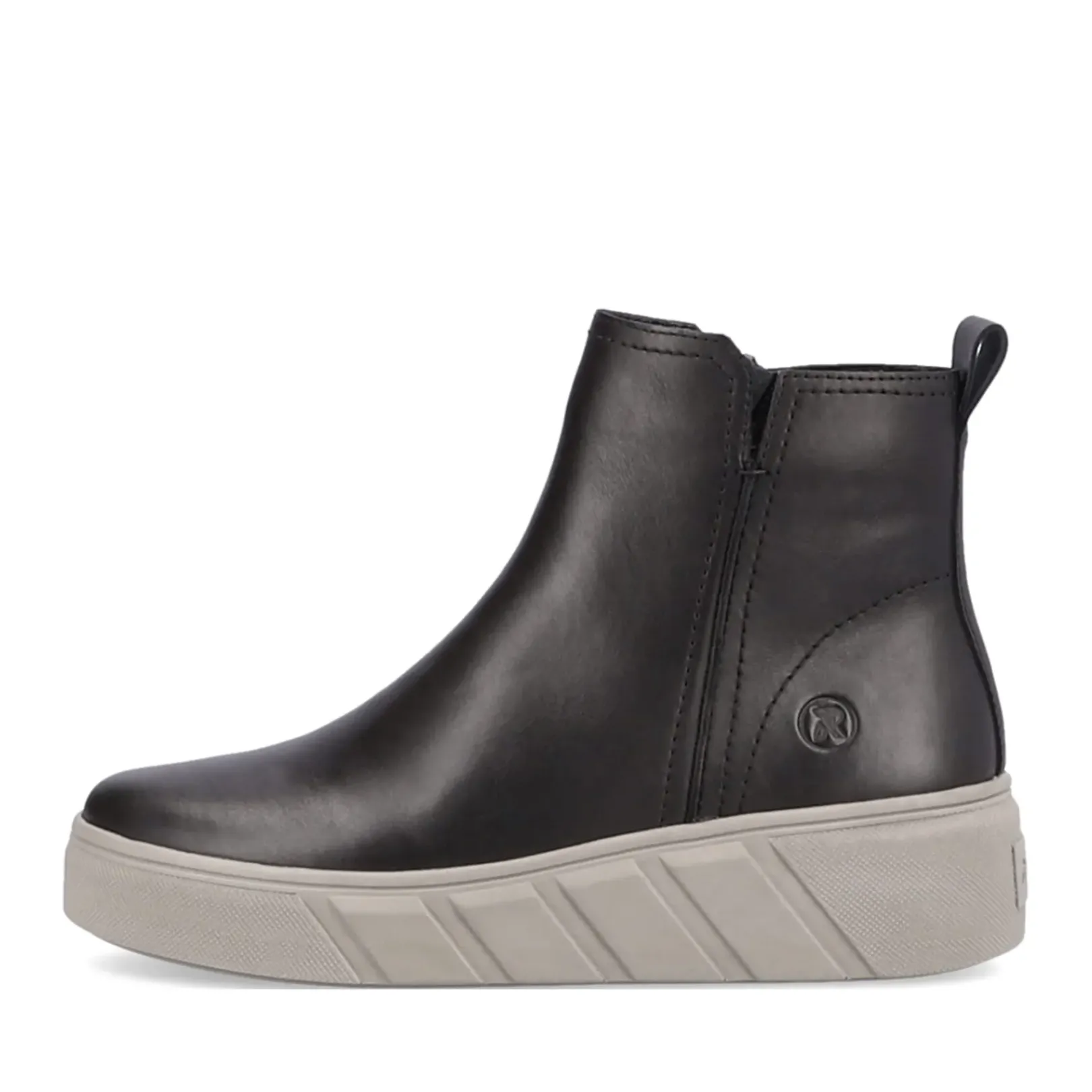 Sale Rieker Krotkie Botki Damskie Deep Black