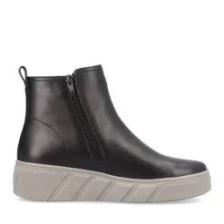 Sale Rieker Krotkie Botki Damskie Deep Black