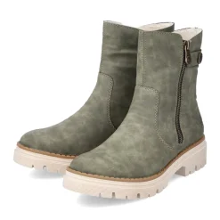New Rieker Krotkie Buty Damskie W Kolorze Zielonym