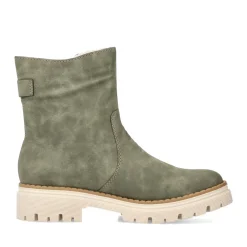 New Rieker Krotkie Buty Damskie W Kolorze Zielonym