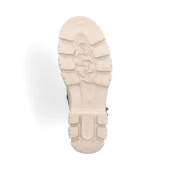 Discount Rieker Krotkie Buty Damskie W Kolorze Szaro-Zielonym