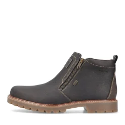Clearance Rieker Krotkie Buty Meskie Czarno-Brazowe